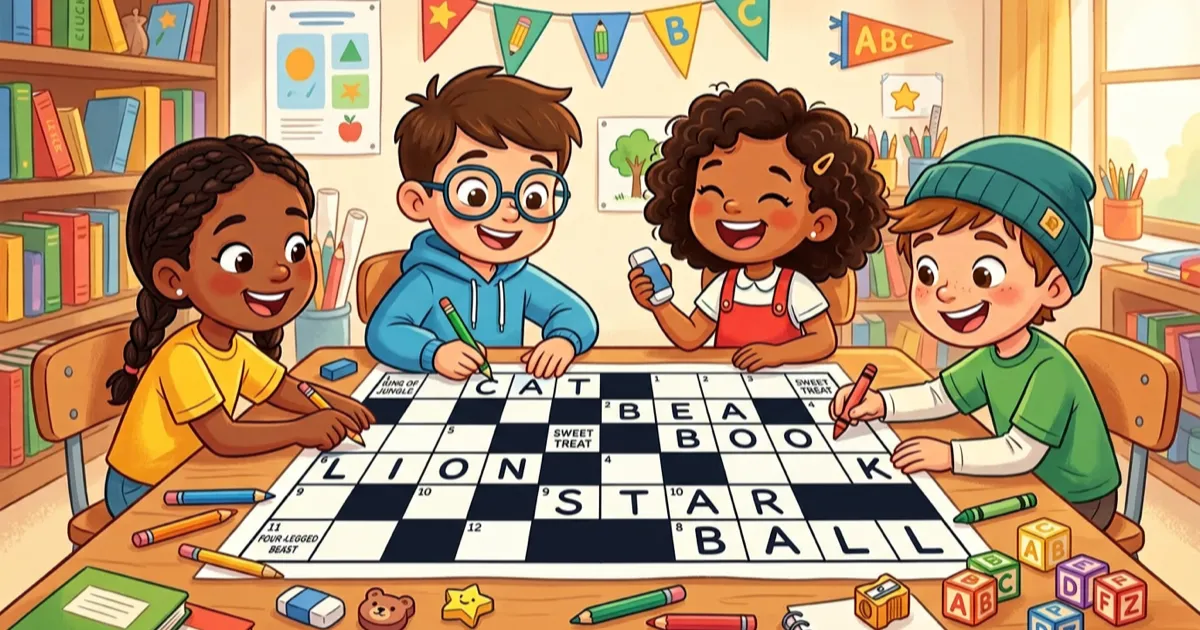 Crossword Puzzles for Kids: Age-Appropriate Topics and Tips