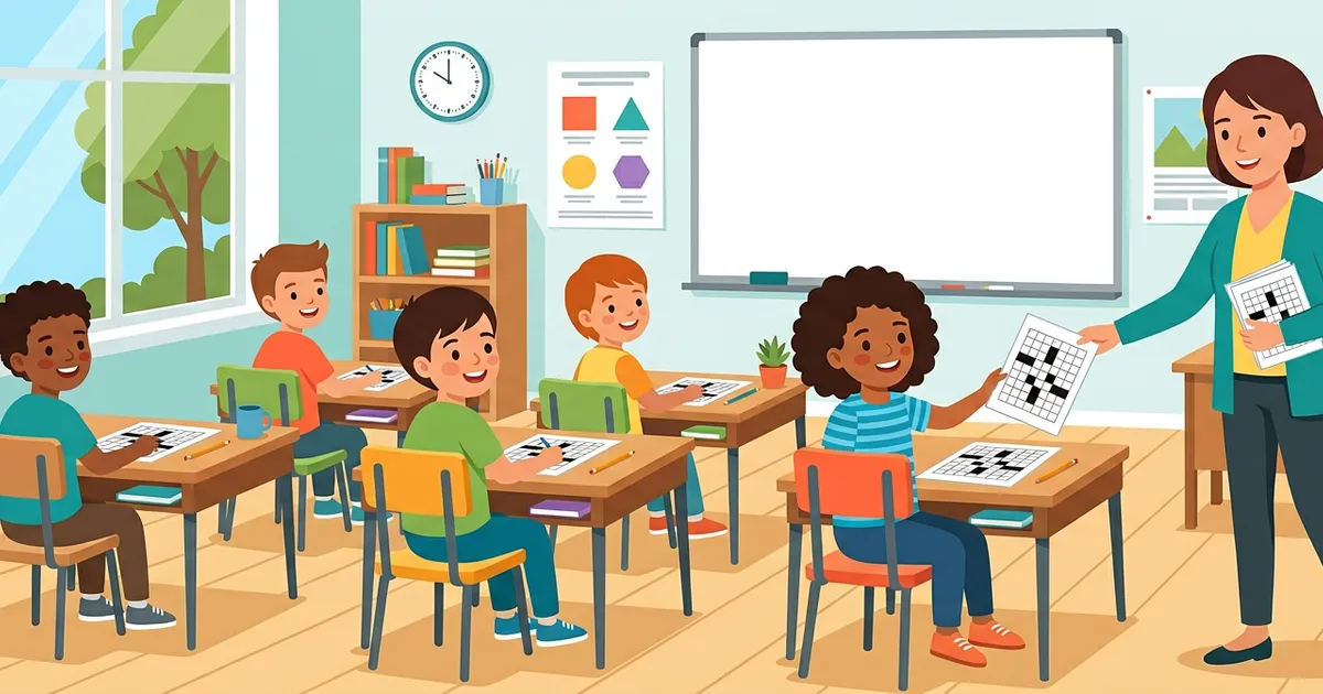 Printable Crossword Puzzles for the Classroom